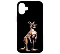 Canguro con gafas de sol - Divertido animal australiano australiano Carcasa para iPhone 16 Plus
