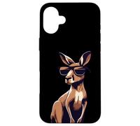 Canguro con gafas de sol - Divertido animal australiano australiano Carcasa para iPhone 16 Plus