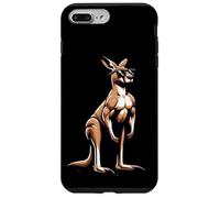 Canguro con gafas de sol - Divertido animal australiano australiano Carcasa para iPhone 7 Plus/8 Plus