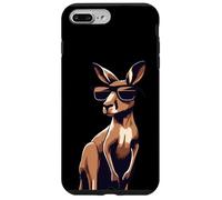Canguro con gafas de sol - Divertido animal australiano australiano Carcasa para iPhone 7 Plus/8 Plus