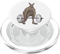 Canguro Culturismo Mancuernas Deportes PopSockets PopGrip para MagSafe