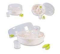 Canguro esterilizador de microondas Fresco 5 biberones altura máxima 15,5 cm, colores:blanco