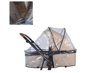 Canguro funda de lluvia universal para cochecito para capazo buena ventilación, color:transparente