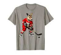 canguro hockey sobre hielo Camiseta