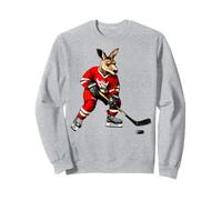 canguro hockey sobre hielo Sudadera