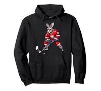 canguro hockey sobre hielo Sudadera con Capucha