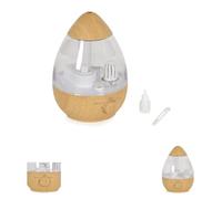 Canguro humidificador ultrasónico Skye aspecto de madera, depósito de 2,5 litros, color:beige