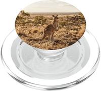 Canguro Outback Paisaje Fauna Abierta Desierto Escena PopSockets PopGrip para MagSafe