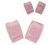 Canguro rodilleras bebés Itsy Bitsy, ayuda al gateo, rodilleras antideslizantes, color:rosa