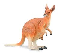 Canguro Rojo Hembra con Bebe Canguro -L- 88921 Collecta - Figura Coleccionable (Deqube 90188921)