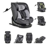 Canguro silla de auto Draco i-Size (40-150cm) Isofix, giratoria 360°, Top Tether, color:gris