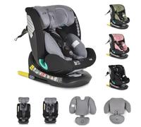 Canguro silla de auto i-Size Quill (40-150cm) grupo 0/1/2/3 Isofix giratoria 360, color:gris