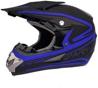 CANIAN Casco de Motocross de Cara Completa, Casco Protector para jóvenes Adultos con Estilo para Motocicletas Dirt Bike ATV UTV Street Ride, Temporada Completa Universal, Dot Aprobado (E,L)