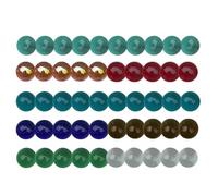 Canicas de Hechas a Mano - 2 cm de Piedras mezcladas Coloridas, Bolas Decorativas de Planetas artísticos, Piedras Preciosas Decorativas Luminosas, Juego de Vasos pequeños para jarrones