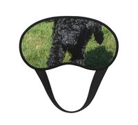 Caniche estándar negro, Cubiertas oculares completas, antifaces para dormir que bloquean la luz, orejeras opacas para dormir