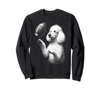 Caniche Fútbol Americano Deportes Amante Sudadera