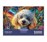 Caniche Puzzle 1000 Piezas para La Familia-Rompecabezas Difícil, Apto para Adultos Y Adolescentes A Partir De 14 Años 70x50cm/1000pcs