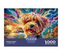Caniche Puzzle 1000 Piezas para La Familia-Rompecabezas Difícil, Apto para Adultos Y Adolescentes A Partir De 14 Años 38x26cm/1000pcs