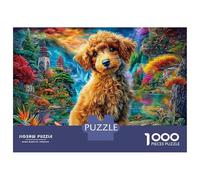 Caniche Puzzle 1000 Piezas para La Familia-Rompecabezas Difícil, Apto para Adultos Y Adolescentes A Partir De 14 Años 52x38cm/1000pcs