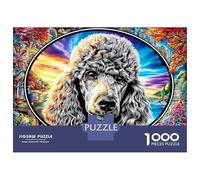 Caniche Puzzle 1000 Piezas para La Familia-Rompecabezas Difícil, Apto para Adultos Y Adolescentes A Partir De 14 Años 70x50cm/1000pcs