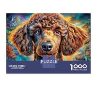 Caniche Rompecabezas 1000 Piezas, Puzzles Imposible, De Juego De para Adultos Y Niños A Partir De 14 Años 70x50cm/1000pcs
