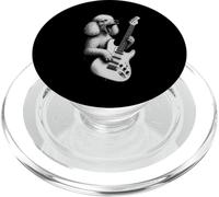 Caniche Tocando Guitarra Rock Música Per PopSockets PopGrip para MagSafe