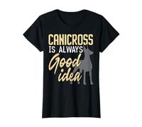 Canicross es siempre una buena idea para correr cachorro amante de los perros Camiseta