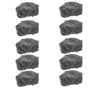 CANIGHT 10 Piedras de Basalto Naturales para Calentador de Sauna Seca, Retienen el Calor y Liberan Calor Suave, Ideales para SPA y Baño de Vapor en Casa