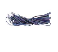 CANIGHT 10 Piezas Cables para Motor Paso a Paso Hx2.54 de 4 a 6 Pines Terminal Blanco, Línea de 1m para Impresora 3d, Material Pvc Ligero y Práctico Color Aleatorio