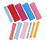 CANIGHT 100piezas Rulos De Pelo Reutilizables Para Ondas Herramientas De Estilizado Para Cabello Rizador De Doble Cabeza Tres Para Uso Personal y Profesional