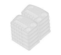 CANIGHT 12Pcs Containers Para Tattooing De Bandeja Thick Taza Accessories Soporte Thickened Con Accesorios Makeup Pigment Tattoo Holders For Tinta Desechable Ink