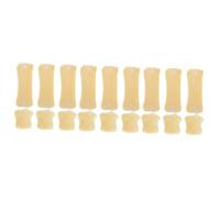 CANIGHT 18 Piezas rizador perezoso flota rulos grandes de espuma calor hair curler modelador de cachos herramienta de rizador de pelo para dormir rodillo de cabello vellón de coral Yellow