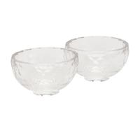 CANIGHT 2 Cuencos de Cristal Ligeros, Portátiles y Fáciles de Limpiar para Mezclar Mascarillas Faciales y Lociones Corporales Ideales para Cuidado Cutáneo