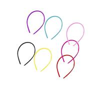 CANIGHT 25piezas Diademas De Plástico Coloridas Para Mujeres Tocados Simples Aleatorios Accesorios Para Niñas y Adultos Para Fiestas y Eventos
