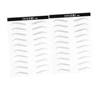 CANIGHT 2hojas Pegatinas De Cejas Impermeables Simulación De Vello Para Mujeres Cejas Elevadas