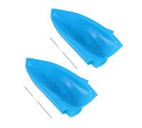 CANIGHT 2juegos Gorros De Silicona Reutilizables Para Teñir Cabello Con Agujas De Ganchillo De Herramientas Para Coloración Capilar Casa o Salón