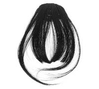 CANIGHT 2piezas Clip De Flequillo Falso Para Mujeres Extensiones De Cabello Naturales Con Bangs Wispy Sin Daño y De