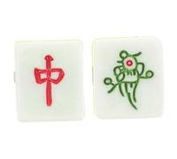CANIGHT 2piezas Horquillas De Pelo Para Mujeres Accesorios De Cabello Diseño De Mahjong Simulado Clips De Cabello Pequeños y Lindos Para Niñas y Adolescentes