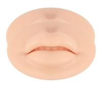CANIGHT 2piezas Silicona Suave Para Práctica De Tatuajes Labios De Moldes De Labios Elásticos Para Maquillaje y Para Estudiantes y Profesionales