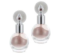 CANIGHT 2piezas Spray De Brillo Atomizadores Para De Alta Iluminación y Para Maquillaje Cara Cuerpo y Cabello Color Nude