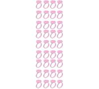 CANIGHT 300piezas Anillos De Taza Para Pigmento De Ajustables De Anillos De Suministros Para Maquillaje y Extensiones De Pestañas Herramientas Prácticas y Duraderas