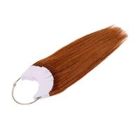 CANIGHT 30piezas Muestras De Color De Cabello y Anillos De Prueba De Color Para Salones Incluye Muestras De Cabello Natural y Chart De Pruebas De Para Formación De Peluquería