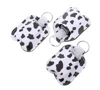 CANIGHT 3piezas Botellas Vacías De Llaveros Dispensadores Portátiles Para Diseño Práctico Para Perfumes y Jabones