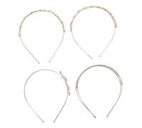 CANIGHT 4 Diademas De De Imitación Para Novia, Accesorios Para El Cabello, Diadema Para Mujer, Diadema Para Niña, Tocado Para Novia, Accesorios Para El Cabello, Diademas Para Mujer.