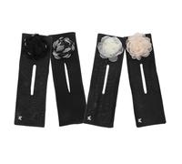 CANIGHT 4 Unidades De Moños Con Banda Para El Pelo, Moldes Para Moños, Donas Para Moños, Moños Y Pequeños, Accesorio Para Moldear Moños Largos.