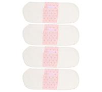 CANIGHT 4piezas Almohadillas Menstruales Lavables de Algodón Suaves y Transpirables para Mujer Reutilizables para Postparto Embarazo y Protección contra Incontinencia