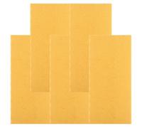 CANIGHT 5 Piezas Cera de Abeja Recubierta en Fundación de Plástico Amarillo para Marco de Colmena y Caja de Cría, Previene Deformaciones y Apoya Construcción Precisa de Celdas Hexagonales