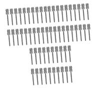 CANIGHT 60piezas Brocas Para Manicura De Carburo Herramienta Para Lijado De Cutículas Accesorio Eléctrico De Uñas Duradero Para Salones y Uso Personal