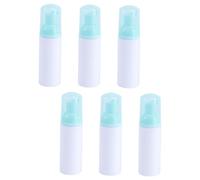 CANIGHT 6piezas Botellas Dosificadoras De Espuma Botellas De Jabón De Plástico Para Limpiador Facial Champú Y Gel De Ducha Dispensador Portátil Y Rellenable Para Viajes