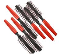 CANIGHT 6piezas Cepillos De Pelo Antiestáticos Mango Para Desenredar y Estilizar Rodillo Para Cabello Rizado y Lacio Herramienta De Portátil